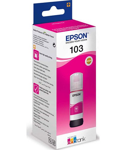 Epson 103-C13T00S34A Kırmızı Orjinal Mürekkep