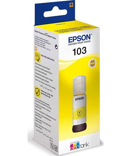 Epson 103-C13T00S44A Sarı Orjinal Mürekkep