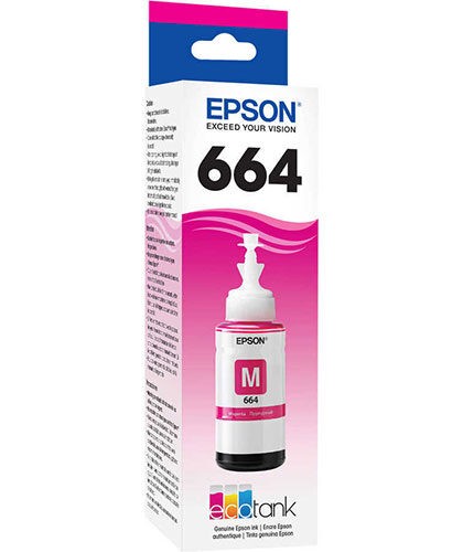 Epson T6643-C13T66434A Kırmızı Orjinal Mürekkep