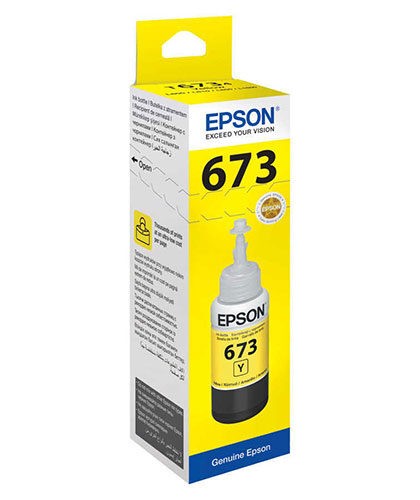 Epson T6734-C13T67344A Sarı Orjinal Mürekkep
