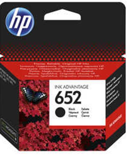 Hp 652-F6V25AE Siyah Orjinal Kartuş