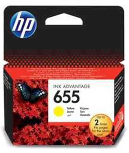 Hp 655-CZ112AE Sarı Orjinal Kartuş