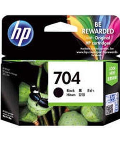 Hp 704-CN692A Siyah Orjinal Kartuş