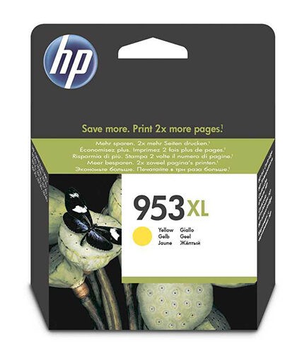 Hp 953XL-F6U18AE Sarı Orjinal Kartuş Yüksek Kapasiteli