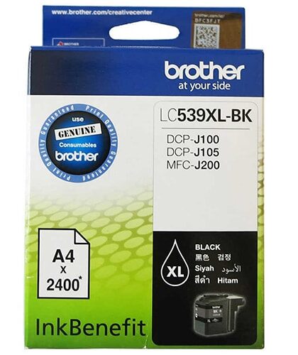 Brother LC539XL Siyah Orjinal Kartuş