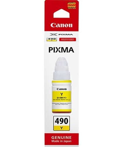 Canon GI-490/0666C001 Sarı Orjinal Mürekkep