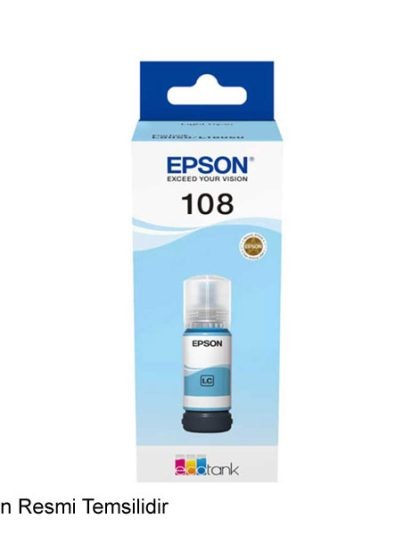 Epson 108-C13T09C54A Açık Mavi Orijinal Kartuş