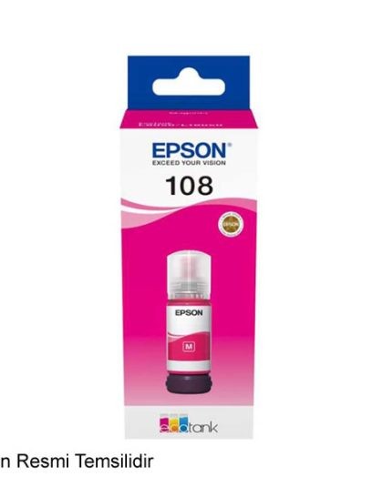 Epson 108-C13T09C34A Kırmızı Orijinal Mürekkep