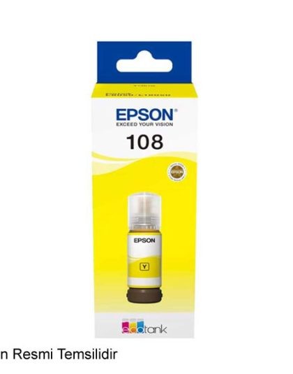Epson 108-C13T09C44A Sarı Orijinal Mürekkep