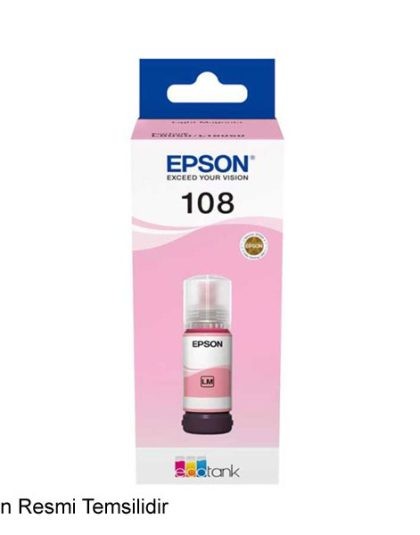 Epson 108-C13T09C64A Açık Kırmızı Orijinal Mürekkep