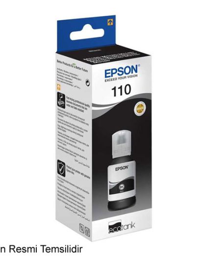 Epson 110-C13T03P14A Siyah Orijinal Mürekkep Yüksek Kapasiteli