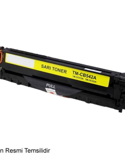 Hp 125A-CB542A Sarı Muadil Toner