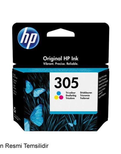 Hp 305-3YM60AE Renkli Orijinal Kartuş