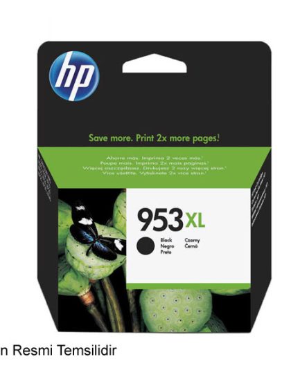 Hp 953XL-L0S70AE Siyah Orijinal Kartuş Yüksek Kapasiteli